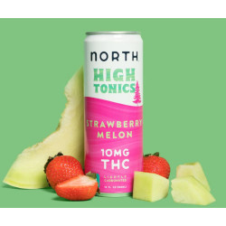North High Tonic Strawberry Melon THC Seltzer